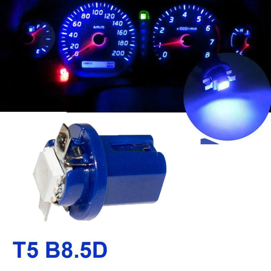 LED car light T5 indicator light B8.5D width indicator light 5050SMD 1 light LED instrument light instrument panel light