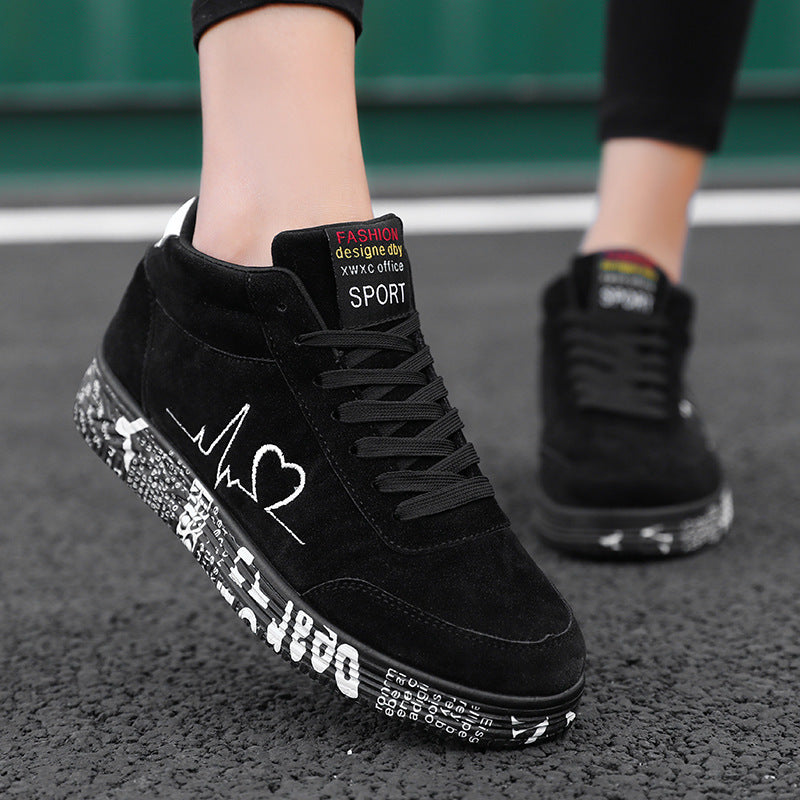 Couple's casual shoes Spring and Autumn new board shoes Men's trendy shoes Youth casual women's sports shoes Men